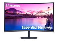 LCD Monitor SAMSUNG S27C390EAU 27" Curved Panel VA 1920x1080 16:9 75Hz 4 ms Speakers Tilt Colour Black / Grey LS27C390EAUXEN
